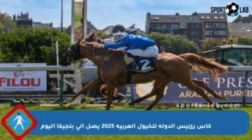 كأس رئيس الدولة للخيول العربية 2025 يصل إلى بلجيكا اليوم